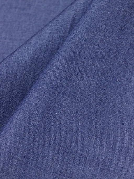 Сорочечная джинсовая ткань цв.Темно-синий, ш.1.45м, хлопок-50%, вискоза-50%, 140гр/м.кв