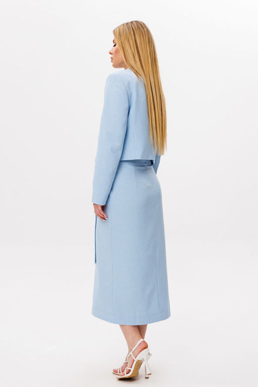 Костюм AmberA 2113-1 голубой  фото 3