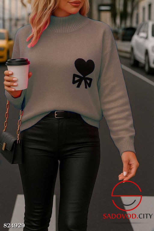 Кофта женская с рисунком