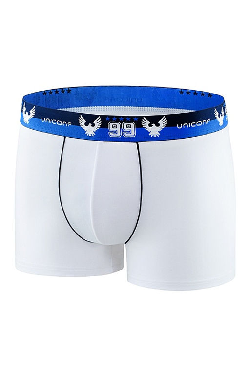 Мужские трусы BB12 Белый-Синий-Красный - Uniconf фото 3