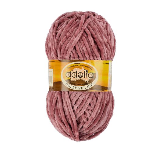 Пряжа ADELIA DOLLY VELOUR 100% микрополиэстер 5 шт. х 100 г 93 м  6 м