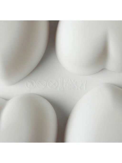 80327-287G Форма Сердце для выпечки кексов, пирожных, конфет, муссов силикон (х120) - Mayer&boch фото 8