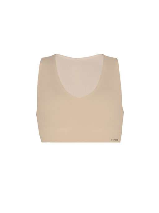 Майка-топ жен. Fancyna бежевый Soft bra