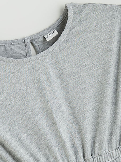 Bisiklet Yaka K?z ?ocuk Elbise