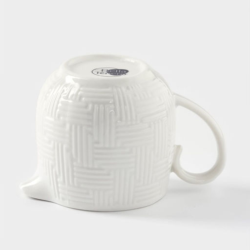 Набор фарфоровый сервировочный BellaTenero, 4 предмета: молочник 250 мл, сахарница с крышкой 250 мл, ложка, бамбуковая подставка, белая  фото 7