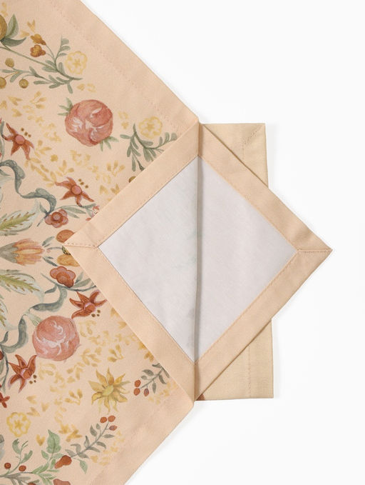 Набор кухонный «Этель» Floral pattern, скатерть 147×184 ±2 см с ГМВО, салфетки 40×40 см - 8 шт.