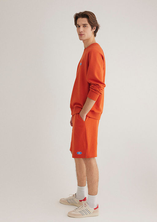 Mavi Logo Bask?l? Turuncu Sweatshirt  фото 3