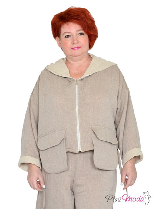 Жакет Модель №1552 размеры 44-84 - Plusmoda фото 3