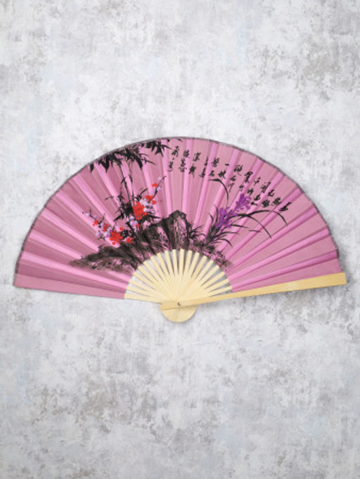 Веер 50 см / 622-11 /уп 50/200/бамбук, полиэстер - Галеонтрейд фото 8