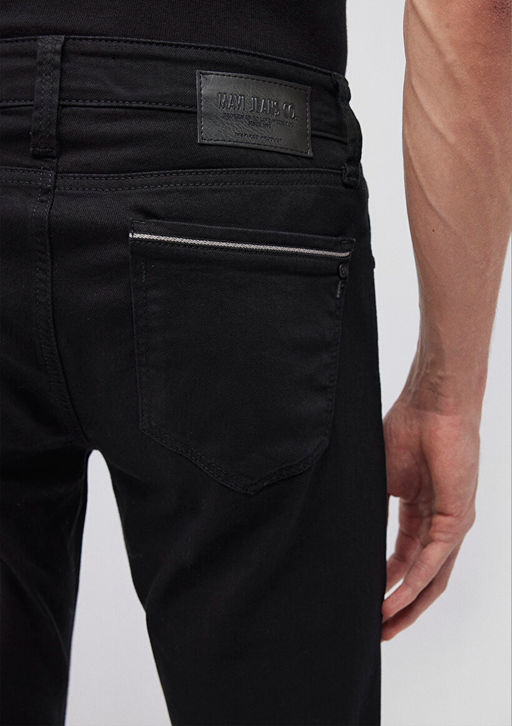 Jake Mavi Black Antrasit Jean Pantolon  фото 7
