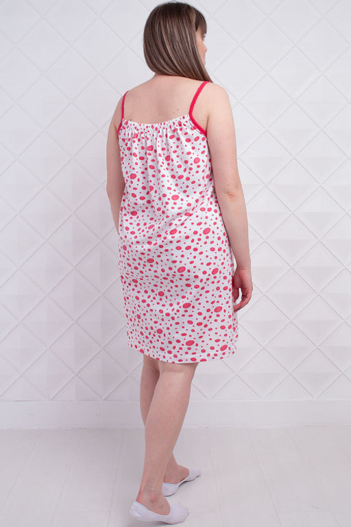 Арт. 5067 Ночная сорочка без рукав 50-52 Цвет:ассорти - Калинка фото 2