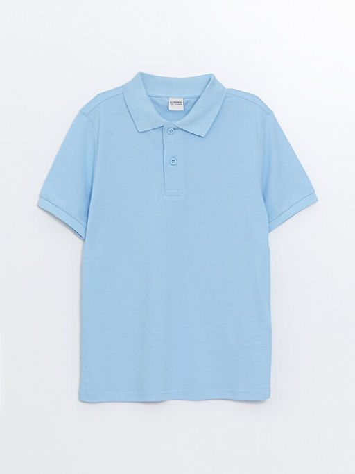 Polo Yaka K?sa Kollu Basic Erkek ?ocuk Ti??rt