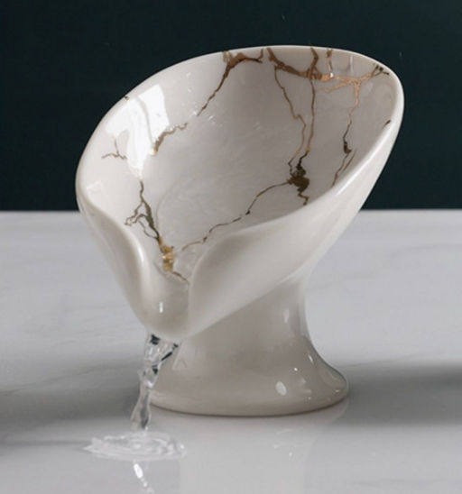 Мыльница со сливом керамическая (3036) - Мой органайзер фото 5