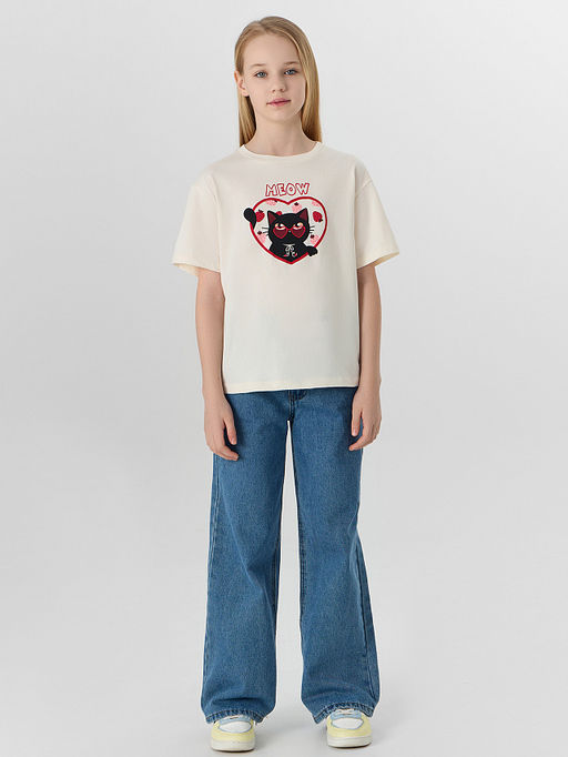 ФУТБОЛКА ДЛЯ ДЕВОЧЕК - Mark formelle фото 4