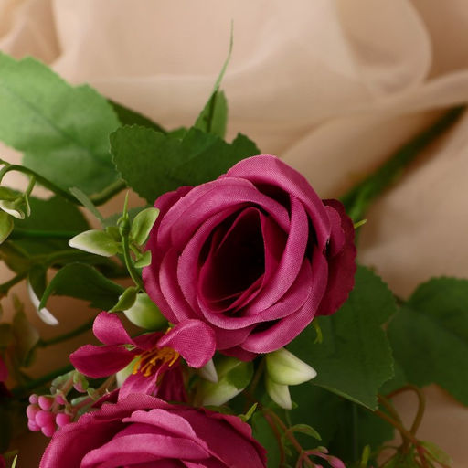 Цена за 2 шт. Букет искусственный Роза Элегия, 527 см, МИКС - Poetry in flowers фото 2