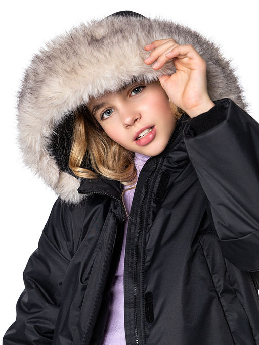 КУРТКА 4з4224 черный шоколад - Nikastyle фото 5