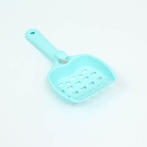 Туалет для кошек закрытый 47 x 47 x 35 см, бирюзовый - Пижон фото 10