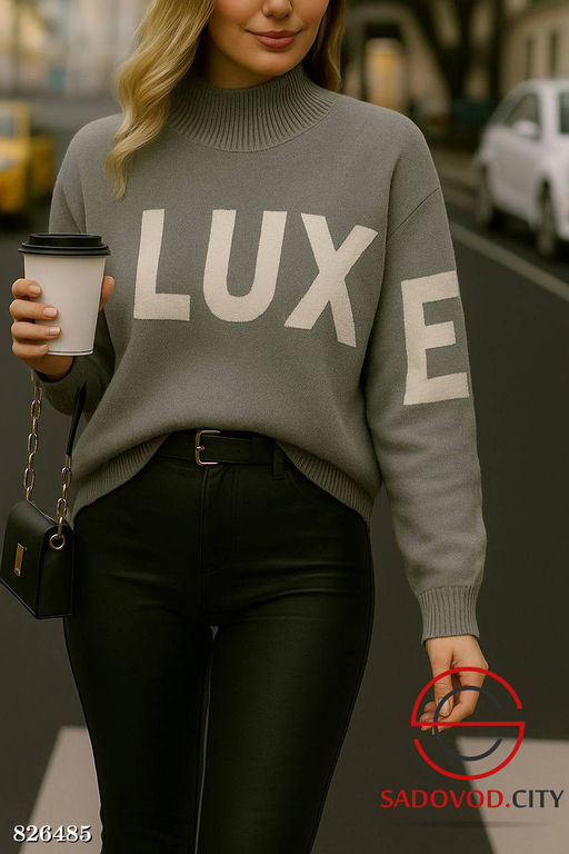 Кофта женская с надписью