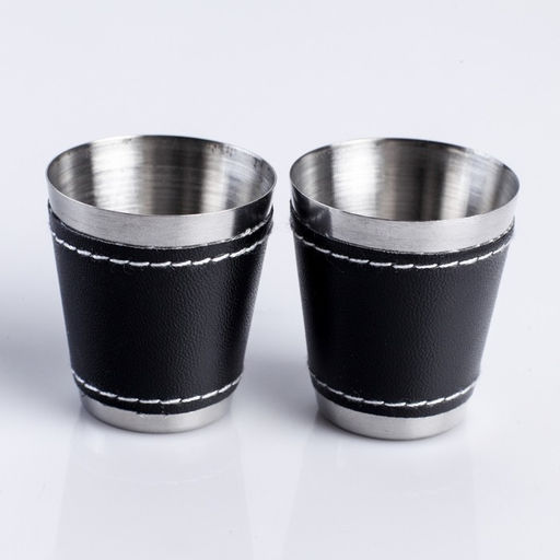 Подарочный набор 4 в 1 Герб России: фляжка 210 мл, воронка, 2 рюмки, черный, 17 х 20 см - Simaland фото 5