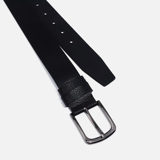 Ремень мужской, ширина 4 см, винт, пряжка металл, цвет чёрный - Simaland фото 2