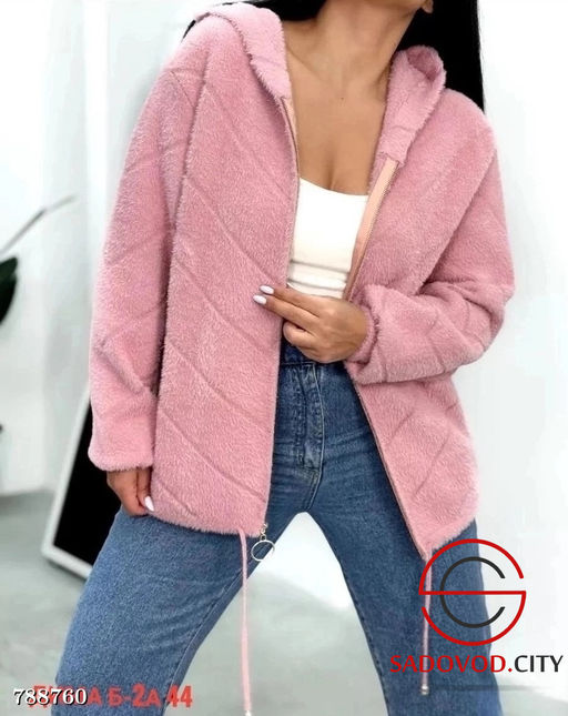 Женский пушистый кардиган - Bruno фото 4