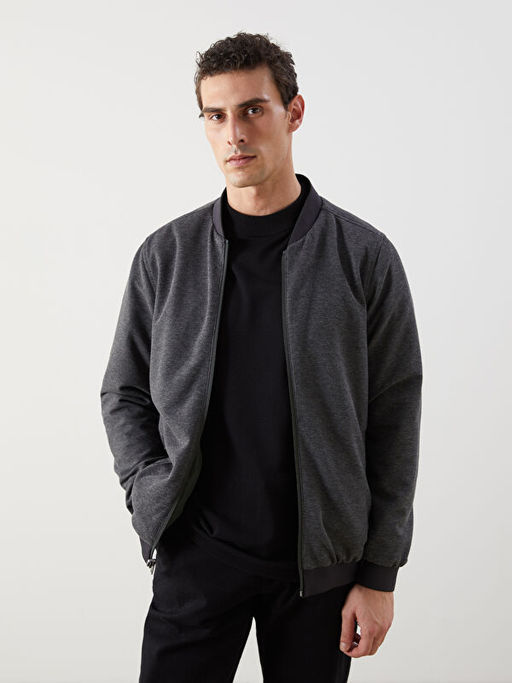 Standart Kal?p Uzun Kollu Erkek Ceket