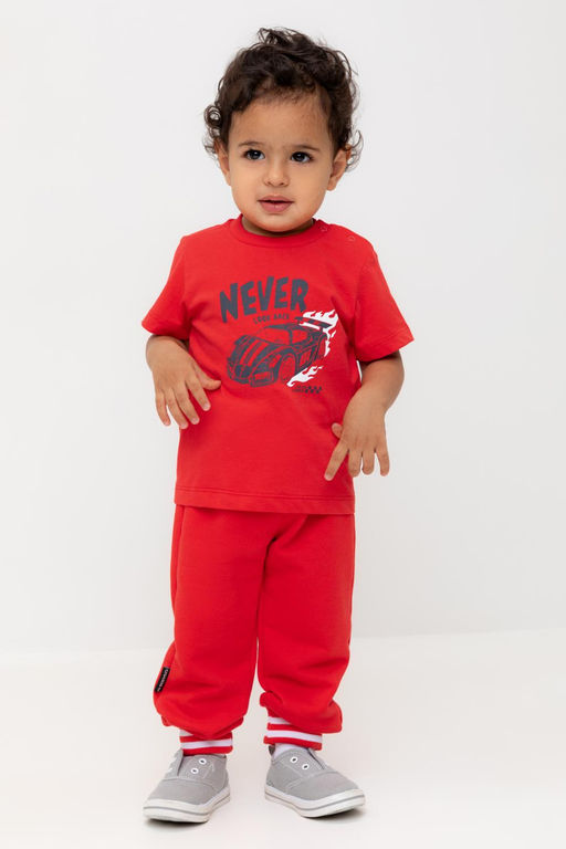 Crockid _ КР 400809/красный к548 брюки д/мал яс  фото 2