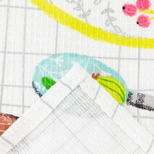 Цена за 2 шт. Полотенце Доляна Чаепитие 35?60 см, 100% хлопок, вафля 160 г/м?