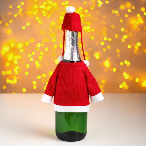 Одежда на бутылку Свитер, с шапочкой - Страна карнавалия фото 2