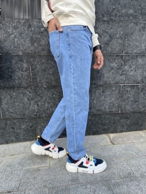 Джинсы бананы мужские