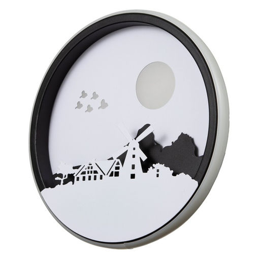 Бра 2509/1 LED 15 Вт 3000/4000К черно-белый 24×24 см