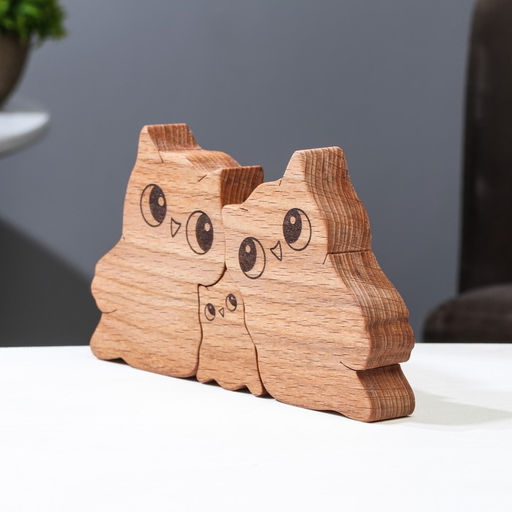 Сувенир-пазл Семья сов, 3 шт - Simaland фото 2