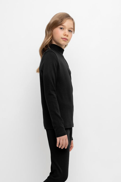 Crockid _ К 302300-1/черный джемпер дет  фото 3