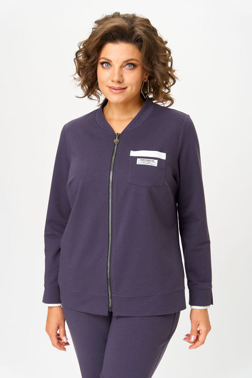 Костюм Bonna Image 889-1/4-Р серо-фиолетовый фото 4