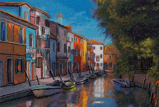 Набор для вышивания PANNA GM-1631 Маленькая Венеция 35 х 23.5 см