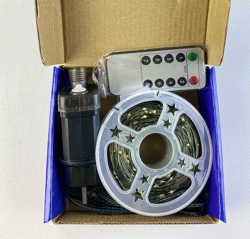 Гирлянда Уличная роса 100м свечение теплое, 8 режимов, провод зеленый, 220В - Family фото 8