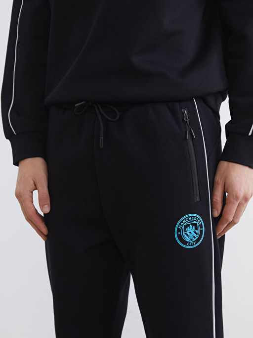 Джоггеры мужские Slim Fit с принтом Manchester City