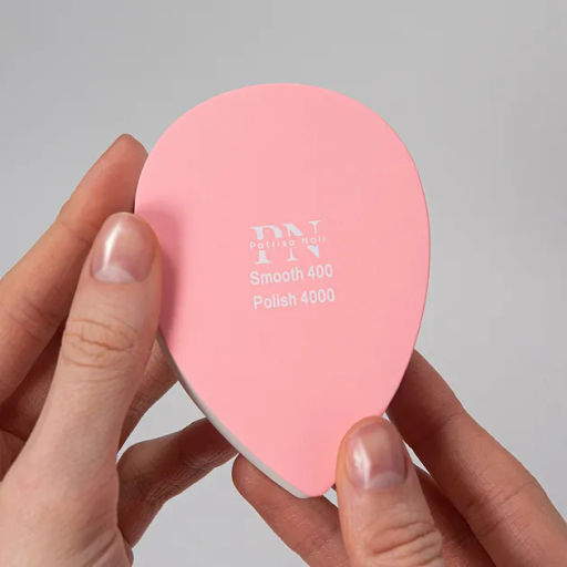 Полировочный блок для маникюра капля PN 400*4000 грит, набор 2 шт - Patrisa nail фото 2