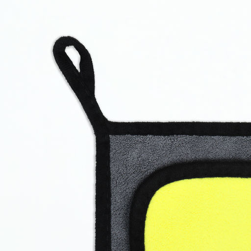 Полотенце для животных супервпитывающее, среднее, 400 г/м, 30 х 60 см, жёлтое - Пижон фото 8