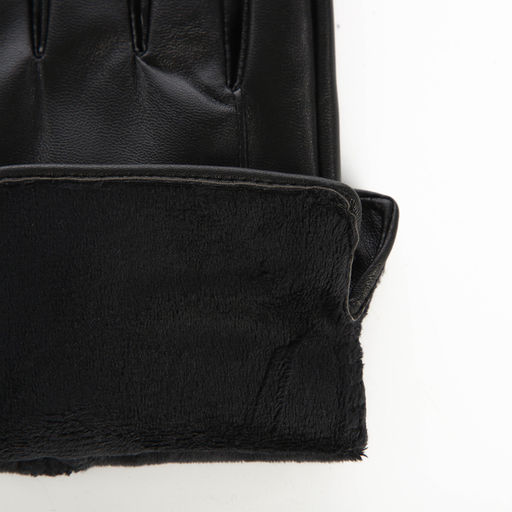 Перчатки женские, без утеплителя, безразмерные, чёрные