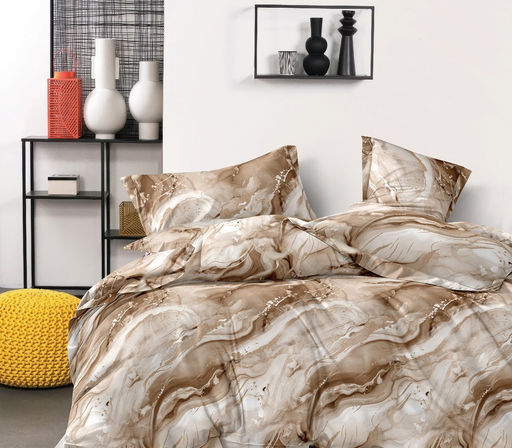 Постельное белье бязь люкс - Вейв Евро (нав.70х70)