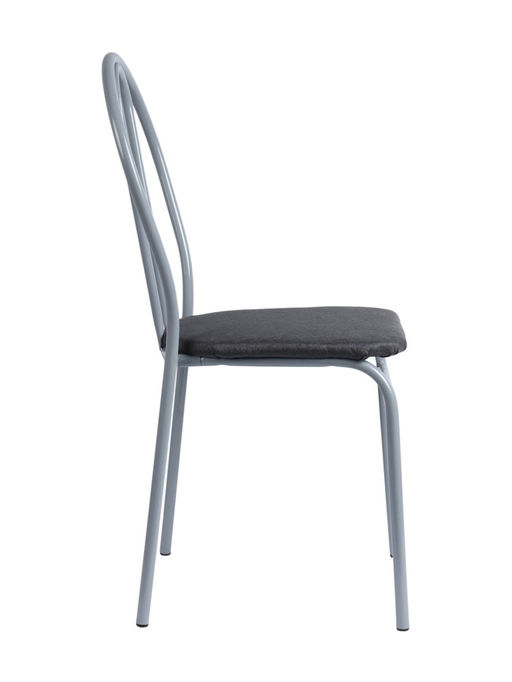 Стул для кухни разборный «Титан», обивка рогожка, цвет титан/серый