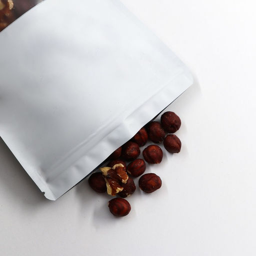 Цена за 100 шт. Пакет дой-пак, матовый, белый с окном, 14 х 20 х 4 см