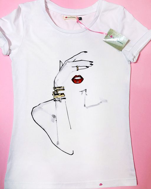 Эксклюзивная футболка Yana Pletneva упаковка плотный Zip пакет!