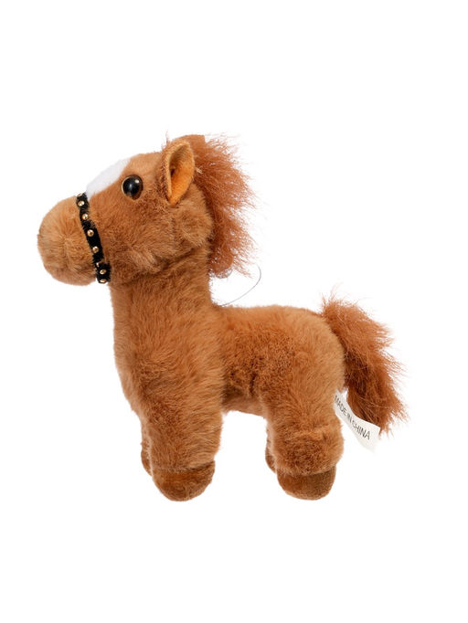 Мягкая игрушка Лошадка, 15 см, на присоске - Simaland фото 2