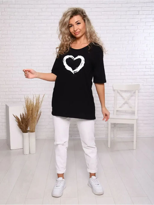 Футболка удлиненная 783