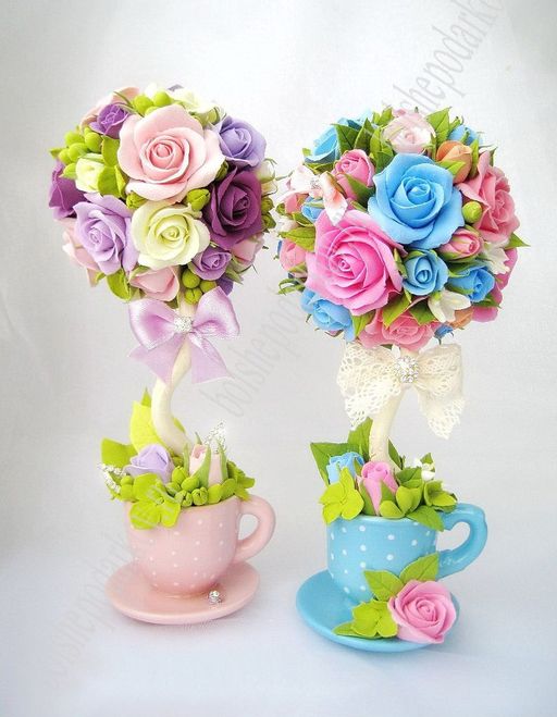 Головки цветов Роза чайная 8 см (50 шт) SF-040, зеленый - No name фото 2