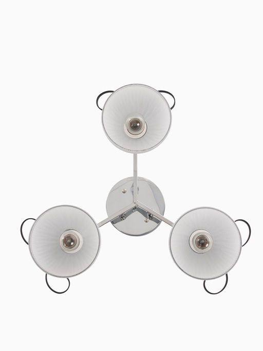 Люстра 12273/3CR, 3×40 Вт, E27, 52×52×23 см