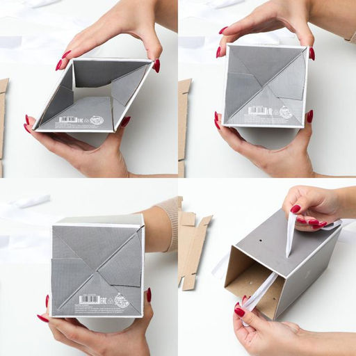 Набор коробок 3 в 1 Счастье, 10 18, 14 23, 17 25 см - Дарите счастье фото 11