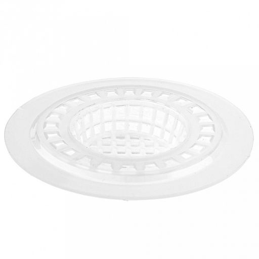 Пробка-сетка для раковины пластмассовая 7см, евро, внутренний д3,2см, прозрачный (Россия)